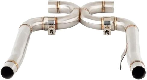 نظام كاتم صوت عادم الدراجة النارية أنبوب ربط للانتصار لـ Bonneville T120 T100 For Euro 5 L-X Pipe T120 T100 2021 2022 2023 2024 in Saudi Arabia