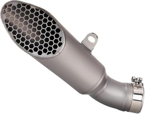 For Aprilia RSV4 2015 2016-2024 Motorcycle Exhaust Escape Moto Modified Middle Tail Link Pipe Muffler Connect Titanium Alloy(Style B) in Kuwait