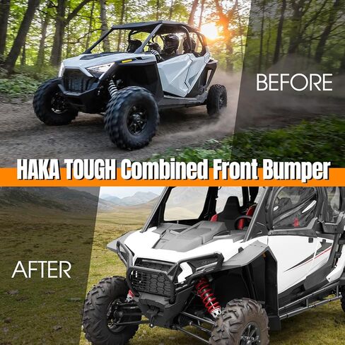 HAKA TOUGH Front Bumper for Polaris RZR XP/XP4 1000 Accessories 2024+, Combined Bumper Guard Front Brushguard for Polaris RZR XP/XP 4 1000 Ultimate Sport Premium 2024 2025, Replace #2884513 in Saudi Arabia