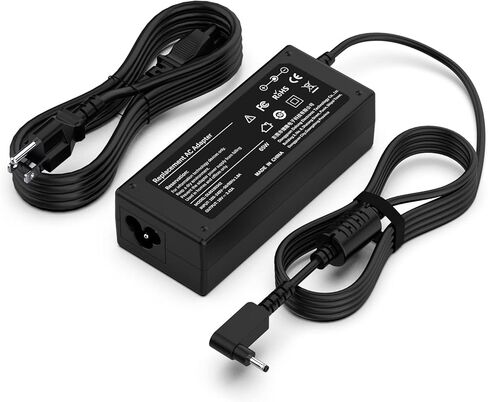 N15Q8 Laptop Charger for Acer Chromebook CB3 CB5 CB3-431 CB3-532 CB5-132T 15 CB3-131 CB3-131-C3SZ C731 C720 C740 C738T PA-1450-26 A13-045N2A N15Q9 R11 R13 Swift Spin 1 3 5 Power Cord Replacement in Saudi Arabia