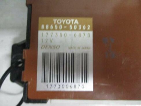 التحكم في درجة الحرارة بدون مكيف خلفي يناسب 01 متوافق مع لكزس LS430 88650-50362 8865050362 in Kuwait