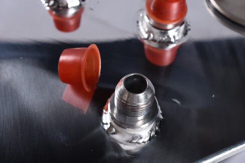 Autoforever 17 Gallon Aluminum Fuel Gas Tank 70L Fuel Cell Polished Racing Street Drift Strip Fuel Tank with Level Sender Silver in Kuwait