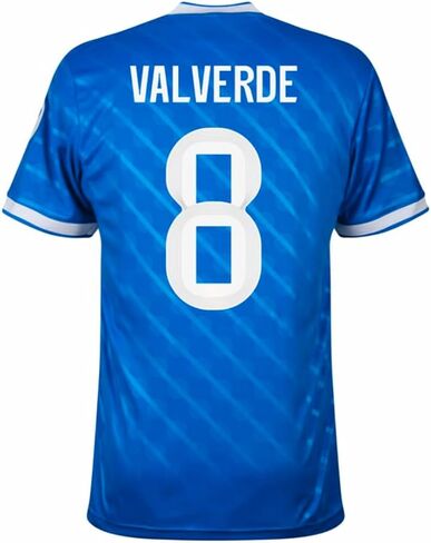Madrid Fede Val #8 Men’s Soccer Jersey Fan Edition – Short Sleeve Training & Casual Shirt – Home, Away & Third Kit 2025/26 in Saudi Arabia