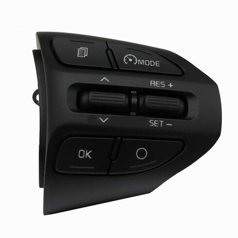 Cruise Control Switch Butto Steering RH Remote Cruise Control Switch 96720G6010 / Fit for Kia Rio K2 Picanto 2017 2018 2019 2020 2021(Model 2) in Saudi Arabia