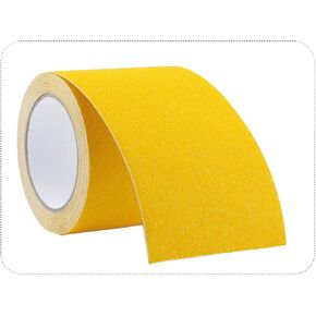 (3.93 In x 16.4 Ft) Grip Tape-Yellow Anti Slip Safety Grit Non Slip Tape Highest Traction for Stairs Outdoor/Indoor, Waterproof Stairs Non Skid Treads,Anti-Slip Tape, Floor tape,stairs Tape