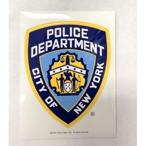 NYPD New York Police Department Offical Licensed Sticker Decal Shield