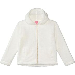 Lilly Pulitzer Girls Eastley Sherpa Hoodie (Toddler/Little Big Kid)