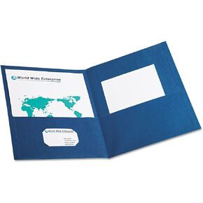 Oxford 57502 Twin Pocket Folders,w/o Fasteners,11-Inch x8-1/2-Inch ,25/BX,BLUE