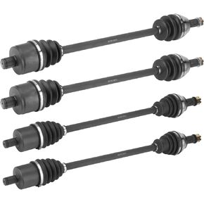 Youxmoto 2 Front+2 Rear CV Axle Fit for Polaris RZR XP 1000 EPS (High Lifter)/ for RZR XP 4 1000 EPS- 2014 2015, 4340 Chromoly Steel CV Axle Drive Shaft Full Set, For 1333420, 1333439
