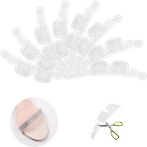 4 Pairs Foot Pads Ball of Foot Cushions, High Heel Inserts, Foot Pads, Soft Gel Heel Insole Pads, Non-Slip Metatarsal Pads for Women