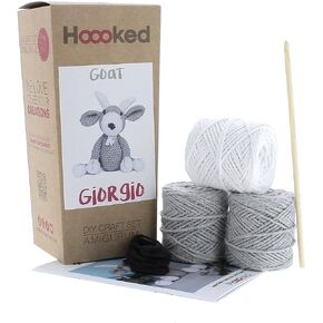 Hoooked DIY Crochet Kit Goat Giorgio