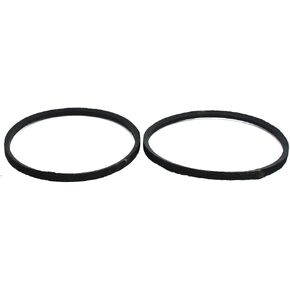 uxcell O-500E 500mm Inner Girth Transmission Drive Belt V-belt 2pcs for Washing Machine