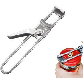 Master Jar & Bottle Opener, Adjustable Multifunctional Stainless Steel Can Opener Jar Lid Gripper, Manual, Kitchen Accessories