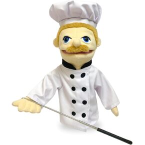 16" Puppets Entriloquist Puppet,Hand Puppets for Kids Plush Princess Puppets for Adults with Removable Mouth Puppet for Kids Ages 4-8，Hand Puppet for Adults with Scalable Puppet Control Rod