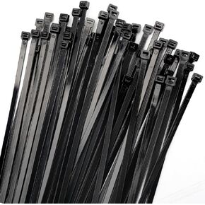 XSTRAP STANDARD ربطات عنق بسحاب ملونة بأحجام متنوعة 800 حزمة 4+6+8+10+12 بوصة، ربطات كابل من النايلون الخفيف بوزن 40 رطل، لفافات ربط بسحاب ذاتية القفل مثالية للمنزل والحديقة والمكتب وورشة العمل in Kuwait