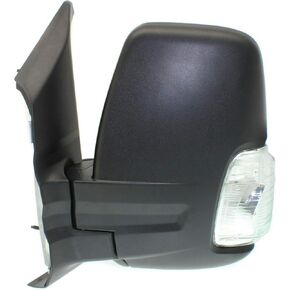 Replacement Driver Left Side Mirror Power Mirror and Heated With Indicator Fit Ford Transit 150 250 350 from 2015 to Onward