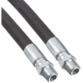 Apache 98398615 1/2" x 72" 2-Wire Hydraulic Hose Male x Male Swivel Assembly