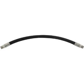 Complete Tractor 3001-0103 Hydraulic Hose Compatible with/Replacement for Tractors - 1/2" x 24" SAE 100 R2AT 2 wire Hydraulic hose assembly (4000 psi)