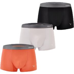 Canario Premium Men's Underwear Cotton Ultra Soft Comfy 3-Pack Trunks in Saudi Arabia