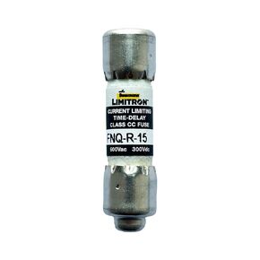 New OEM FNQ-R-15 FNQ-R-15A 600Vac Time Delay Fuse, Pack of 10