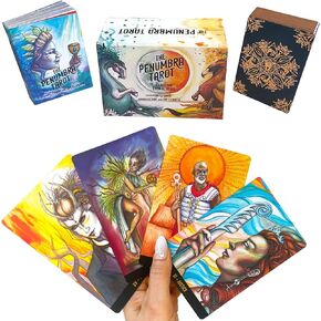 ETHONY Modern Love Tarot Cards Deck with 78 Beautiful Cards Exploring The Many Facets of Love and Relationships | Keepsake Box, Deluxe Full-Color Guidebook, Foil Stamped Back, and Gilded Edges