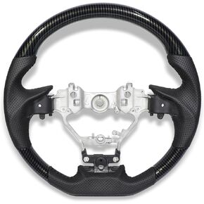 TESFEEL Steering Wheel Hydro-Dip Carbon Fiber Steering Wheel Fit for Lexus ES 2015-2017, RX 2016-2020, LX 2016-2019
