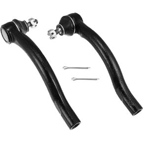 X AUTOHAUX 2pcs Front Outer Tie Rod End Links Suspension Steering Tie Rod End ES80288 ES80287 for Honda Accord 2003-2007 for Acura TSX 2004-2008