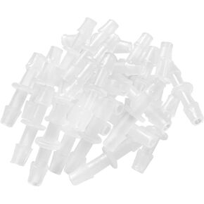 NACX 1/2Inch 12mm One Way Inline Check Valve Non Return Plastic Hose Barb, 8Pcs