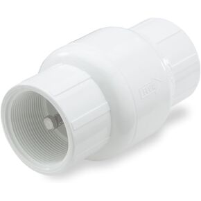 NDS 1001-07 3/4" PVC IPS Spring Check Valve F by F 4-1/8" Length