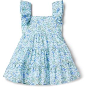 Janie and Jack Girls Ditsy Floral Dress (Toddler/Little Big Kids)