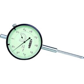 INSIZE 2312-2 Large Dial Face Dial Indicator, 2", Graduation .001"