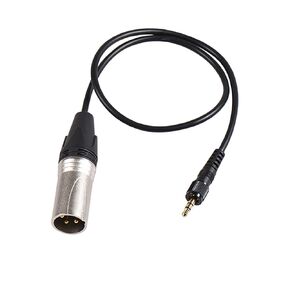 سلك USB Aux 3.5 مم TRS، محول مقبس كابل صوت ستيريو متوافق مع ميكروفون Sony D11/V1/D21 Sennheiser اللاسلكي، كابل صوت Aux 1/8 بوصة ذكر إلى ذكر متصل بالكاميرا 1.97 قدم