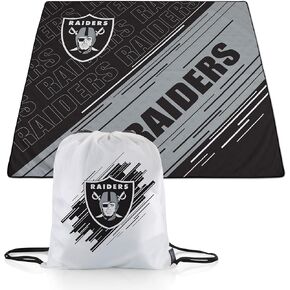 PICNIC TIME NFL Unisex-Adult NFL Impressa Picnic Blanket, Lightweight Beach Blanket, Machine Washable, Outdoor Blanket