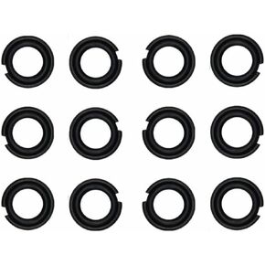 12 sets of 3/8" Impact Retaining Ring,Square Drive Socket Retainer Ring Clip with O-Ring Or Milwaukee Type Impact Wrenchs