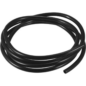 X AUTOHAUX 0.31''x79'' 8mm x 2m Tubing Carburetor Fuel Vent Line Universal Gas Line Petrol Hose Tube for ATV Dirt Bike Go Kart Moped Pocket Bike Scooter Black