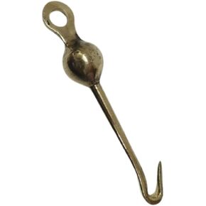 مصفق جرس نحاسي - صوت رائع - معبد/كنيسة/ديني/تقليدي/مدرسة/كلية - نحاس: الطول: 11 بوصة (520) in Kuwait