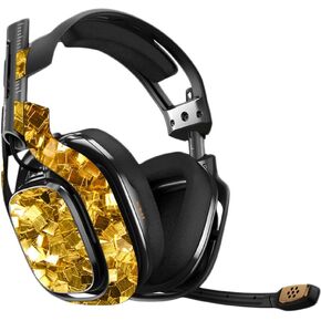 MightySkins Skin Compatible with Astro A40 3rd Generation Gaming Headset - Gold Chips Protective, Durable, and Unique Vinyl Decal wrap Cover Easy to Apply, Remove, and Change Styles Made in The USA