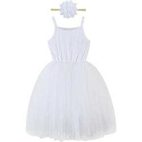 Baby Toddler Girl Tulle Tutu Dress Easter Flower Girl Photoshoot Birthday Party Princess Dress