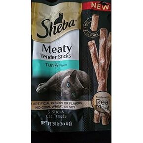 Sheba Meaty Tender Sticks Tuna Flavor - 5 Breakable Sticks (Pack of 3)