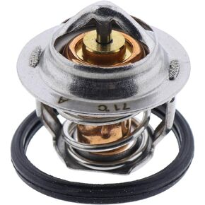 ZTUOAUMA 71°C 160°F Thermostat 19434-73014 19434-73013 for Kubota BX1500D BX2230D KX91-3S U17 U35 U35S L2600DT L35 M5700 M5400 RTV900G RTV900W RTV1100 RTV1140 D902 D905 D1100 D1005 D1402-DI D1102