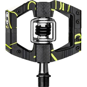 Crankbrothers Mallet E Mountain Bike Pedals - Splatter Collection - MTB Enduro Optimized Platform - Clip-in System Pair of Bicycle Mountain Bike Pedals (Cleats Included)