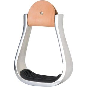 Weaver Leather Aluminum Stirrups, Barrel, 5 Width, 3 Neck