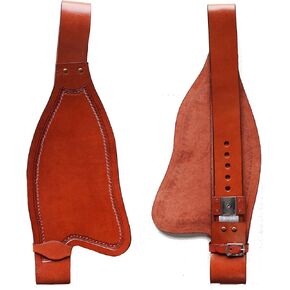 CHALLENGER Horse Western Adult Tooled Tan Leather Replacement Saddle Fenders 5214DT in Saudi Arabia
