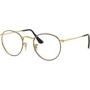 Ray-Ban RX3447V Round Eyeglasses for Men for Women + BUNDLE With Designer iWear Eyewear Kit
