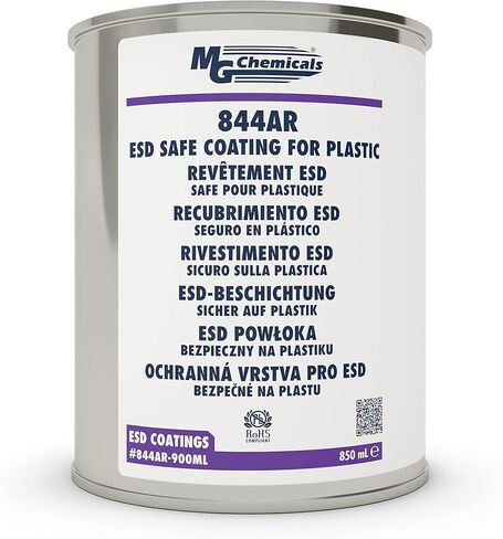 MG Chemicals 844AR Acrylic ESD Coating, 340g Aerosol Semi-Translucent White (844AR-340G) in Saudi Arabia