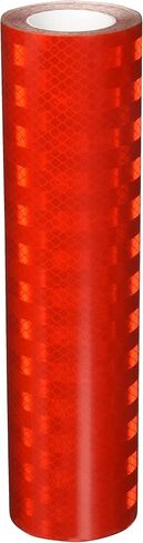3M 3432 Red Micro Prismatic Sheeting Reflective Tape, 0.25" X 50yd (1 Roll) in Saudi Arabia