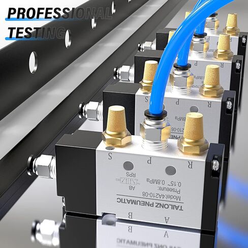 TAILONZ PNEUMATIC 1/4"NPT Solenoid Valve 4A210-08 Pneumatic Control Valve 2 Position 5 Way Connection Type in Saudi Arabia