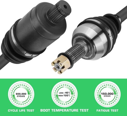 Youxmoto Rear CV Axle Fit for Polaris RZR 900 (Premium EPS Trail) 2015 2016 2017 2018 2019 2020, Rear Left/Right, for 1333080, 4340 Chromoly Steel CV Axle Drive Half Shaft in Saudi Arabia