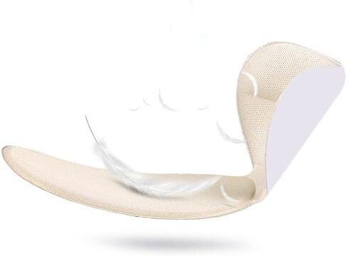 واقيات الكعب الإسفنجية الناعمة من COMFWALK - مقابض الكعب لتوفير الراحة في الكعب العالي - تصميم على شكل حرف T - مضاد للانزلاق - يمنع البثور - يجعل الأحذية مناسبة بشكل أفضل - زوجين (متعدد الألوان) in Kuwait