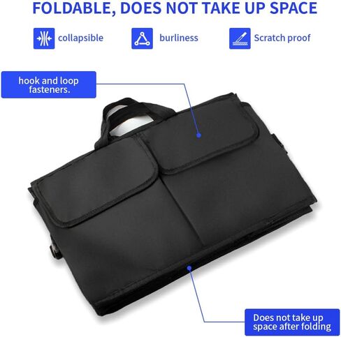 منظم تخزين صندوق السيارة من إيستبوندو، منظم صندوق السيارة متعدد الوظائف قابل للطي لسيارات الدفع الرباعي والشاحنات والشاحنات الصغيرة، صندوق تخزين السيارة ذو السعة الكبيرة، منظم البقالة in Kuwait